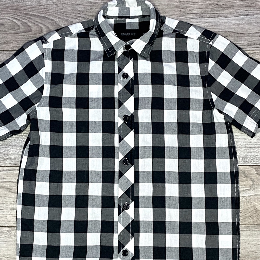 Mason Buffalo plaid button up”
